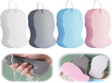 Magic Exfoliating Bath Sponge, Magic Exfoliating Body Scrubber Skin Friendly & Reusable for Adults V1258-DP02-F-767