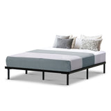 Artiss Bed Frame Queen Size Metal Frame TED MBED-C-TED-Q-BK