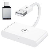 CarPlay Wireless Adapter, Wired to Wireless Dongle with WiFi Online Update V1263-JX-5117