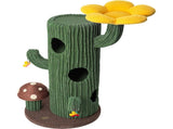 HONEYPOTCAT Solo Cactus Bloom Cat Tree - Green 120.5cm V390-220601G