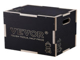 3 in 1 Plyometric Jump Box, 16/14/12 Inch Wooden Plyo Box, Platform & Jumping Agility Box, Anti-Slip V952-SHYTX161412Y7DDXDV0