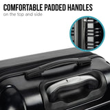 Olympus Noctis Suitcase 24in Hard Shell ABSPC - Stygian Black LUG-03D-24-BK