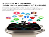 UltraAi3 5G Smart Watch, Retractable Rotating Camerablack V1300-ULTRA-AI3-BLACK