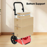 Foldable Shopping Trolley Cart Multifunctional Large Capacity Hand Carry Bag Aluminium Frame with V985-SHOPPINGTROLLEY
