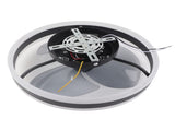 Ceiling Fan Light 6 Speed Remote Control 3 Color LED Ceiling Fan Lamp for Living Room 110V V1294-YM0521-3113230062311