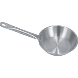 Stainless Steel Frying Pan Single Handle Fried Pan Cookware for Home induction Cooker7.9x2.0in V1294-YM0714-3118210229311
