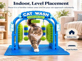 Indoor Cat Self-Grooming Arch Gentle Dry Massage & Hair Removal For Your Relaxed Cat V1107-CS-OLGPFGG5