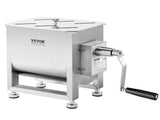 Manual Meat Mixer, 10L Fixed Tank Meat Processing Equipment, Stainless V952-SYRLJBJBKQXKXAJIU001V0