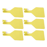 100pcs Blank Livestock Ear Tag Thickened TPU Reusable Animal Ear Label for Dairy Cattle Beef Cattle V1294-YM0716-3111220211211