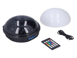 LED Bluetooth Star Light with Speaker USB RGB Music Remote Projection Lamp for Home Bar Decoration V1294-YM0714-3119210314711