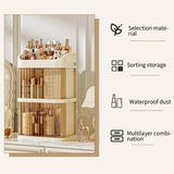 Cosmetic Storage Organizer Transparent Acrylic Cosmetic Storage Organizer Box 2 Layer Storage Box V1370-AZ4-17435