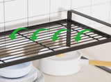 Kitchen Countertop Layered Storage Rack-Black V1161-600440
