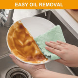 40 Pack Kitchen Cloth Dish Towels Super Absorbent Coral Velvet Dishtowels Premium Dishcloths V1192-AZ-W-30970