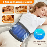 Smart Airbag Heating Massage Waist Belt 4 Airbags Compression / 3 Modes 4 Intensity Levels / V1232-QNAMQ-001
