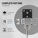 Hotend Heating Assembly Kit, Full Integrated Hotend Assembly, Ideal Replacement Faulty Hotends, V1369-AZ3-W-12126