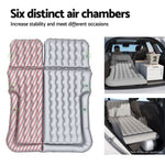 Weisshorn Car Mattress 175x130 Inflatable SUV Back Seat Camping Bed Grey CB-MT-175X130-GR