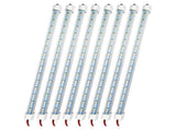 12V LED interior light strip kit, with switch and magnet, 6500K white, suitable for 8 vehicles and V1366-AZ2-W-14363