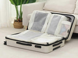 6pcs Compression Packing Cubes Type B Travel Suitcase Organizer Storage Bags V1263-JX-4372
