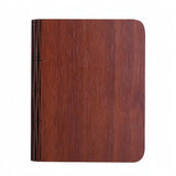 Foldable LED Book Lamp USB Rechargeable Creative Table Lamp Brown V1263-JX-7171-1