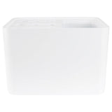 Wall Mounted Umbrella Holder Shelf for Storage Bag, White Ps V1366-AZ2-W-13494