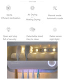 Smart UVC Toothbrush Sterilizer & Holder with Heat Drying, Radar Sensor Night Light V888-ELOSUNG35840