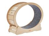 Cat Exercise Wheel, Large Cat Treadmill Wheel for Indoor Cats, 35.8 inch Cat Running Wheel with V952-MZMPBJYMSMDBCOLWSV0
