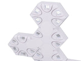 6PCS LED Hexagon Lights for Wall Wireless RGB Music Sync DIY Hexagon Gaming Light with Remote V1294-YM0901-3119240118611