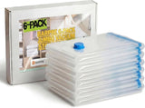 6-Pack Jumbo Vacuum Bags Space Saving Vacuum Pack Bags for Clothes & Bedding 80% More V1188-MS-529-002