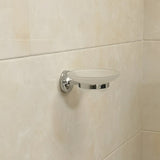 Bathroom Accessories Set 6 Piece Pack Chrome Wall Mounted Easy Fittings V63-840911