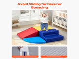 Climbing Toys, 4-Piece Set, Foam Toys for Toddlers 6 Months to 3 Years Old, PU Leather V952-PMWJTZBDQKBD5XYDEV0