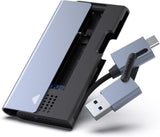 BENFEI 345GY M.2 NVME SATA SSD Enclosure, 10 Gbps USB Type-C/Type-A to NVME PCI-E SATA M-Key/ V28-ELEBEN345GY