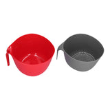 Plastic 2 in 1 Double Layer Detachable Large Capacity High Durability Nontoxic Food V1294-YM0523-3118210317211