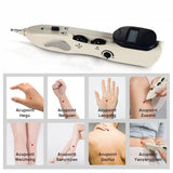 Electronic Acupuncture Pen Pain Relief Therapy Meridian Pen Find Acupoints Automatically Massage V1192-AZ-W-11180