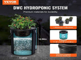 RDWC Hydroponics Grow System, Hydroponic Growing Kit with Top Drip, Recirculating Deep Water Culture V952-SSSPXT41T8INE1FIBV3