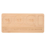 Wood Bead Design Board for Bracelets and Necklaces Jewelry Making V1370-AZ4-16991