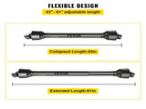 PTO Shaft PTO Drive Shaft 1-3/8" x 6 Spline Ends Round End T4 43"-61" V952-CDZT4B11004055001V0