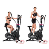 Everfit Exercise Bike 6 in 1 Elliptical Cross Trainer Home Gym Indoor Cardio EB-F-ELLI-01-6IN-BK