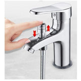 Shower Mixer Shower Faucet Single Hole Hot and Cold Dual-use Faucet Alloy, Hot and Cold Basin Faucet V1189-LC-LY-00046