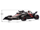 Kahuna Porsche Formula E Kids Electric Ride On Car Remote Control 60W Dual Motors MP3 Player Su CAR-PSCH-711-RD