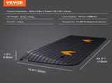 Upgraded Rubber Threshold Ramp, 3.8 cm Rise Wheelchair Ramp Doorway, Natural Curb Ramp Rated 15 tons V952-XBLYPDGB1433XBGE1V0