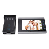 7 Inch AHD LCD Screen Wired Video Intercom Doorbell System 1080P IR Night Vision ID Card Camera Dual V1294-YM0901-3114240047912