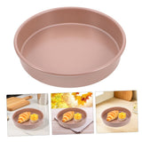 Nonstick Round Baking Pans Carbon Steel Bakeware for Home Kitchen Versatile Use V1366-AZ2-W-20501