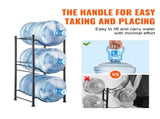 3 Tiers Water Jug Holder, 5 Gallon Water Bottle Holder, Single Row Water Bottle Rack for 3 Bottles, V952-5JLTZSSTSTZCO9G2HV0