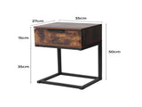 Levede Bedside Tables Side End Table NI1037-OA