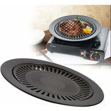 Korean BBQ Stove, Stainless Steel Rotisserie, Round Grill Set for Outdoor and Indoor Camping V1237-ZY-715-281