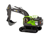 118 Scale 13-Channel Alloy Remote Control Excavator Construction Vehicle with Lights, Sound and V196-1661