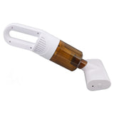 Cordless Handheld Vacuum Cleaner Dust Mite Remover USB Rechargeable for Car and Home Pet Hair White V1294-YM0626-3113220295612