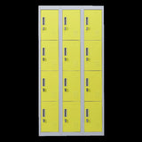 12-Door Locker for Office Gym Shed School Home Storage - Padlock-operated V63-838941