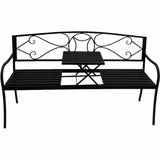 Otis Metal Garden Bench 150x87cm V637-E030257