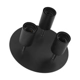 Ceiling Spotlight Holder 3 Head Rotating Lamp Base Ceiling Lamp Holder E27 Track Light Holder for V1294-YM0703-3119230079811